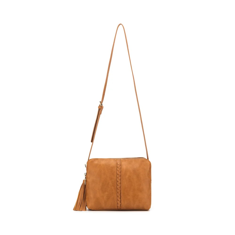 Black caviar | Handbag Pia | Tan