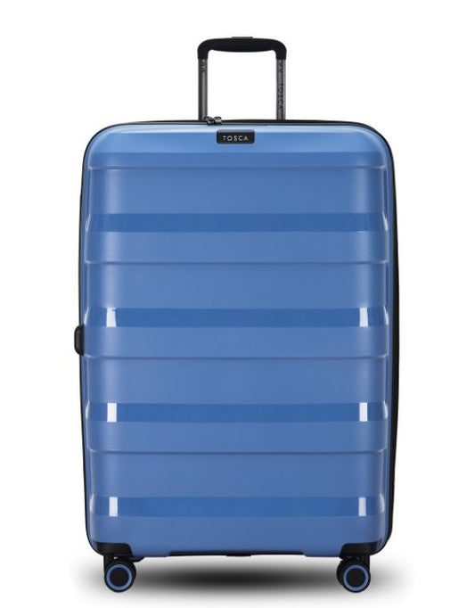 Tosca Comet 81cm hardcase suitcase in infinity blue
