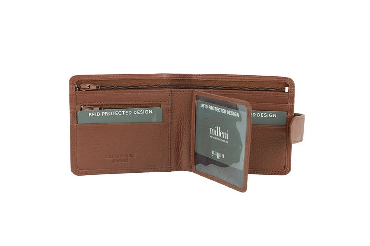 Milleni Wallet C529 Tan