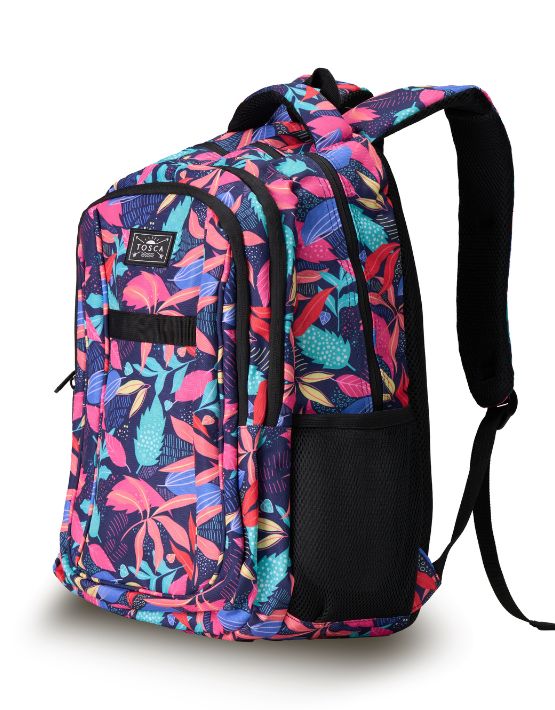 Tosca Back Pack TCA936 Black Tropical