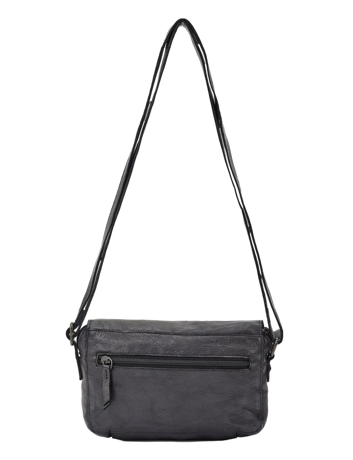 Saddle & Sash Handbag A0004 Black