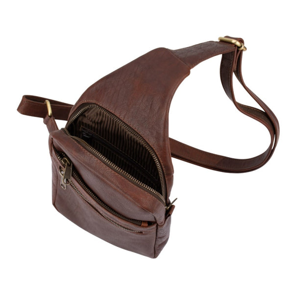 Franco Bonini Sling Bag - Brown