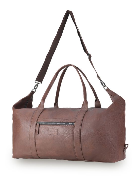 Tosca Vegan Leather Duffle VGO12 Chocola