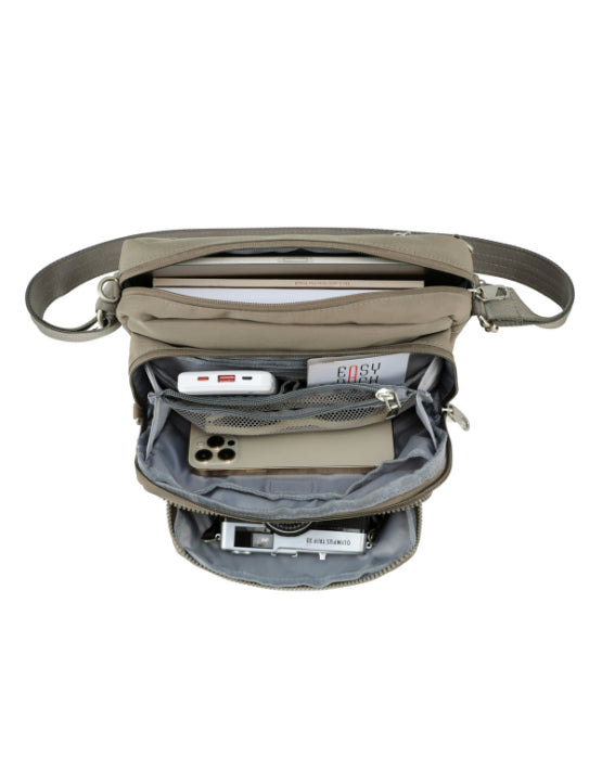 Tosca Anti-Theft Handbag TCA981 Taupe