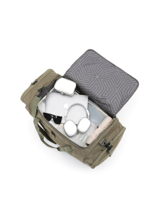 Tosca Wheel Duffle TCA798TW/M Khaki