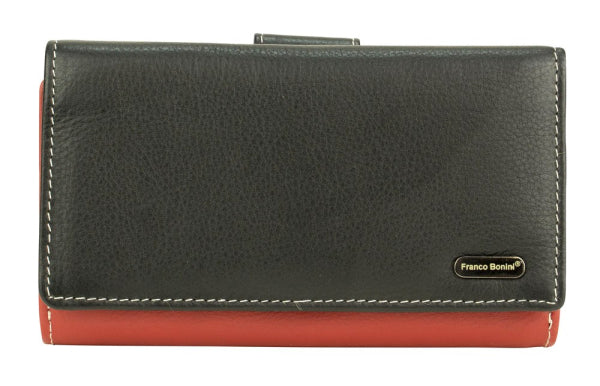 Franco Bonini Purse 2902 Black Multi