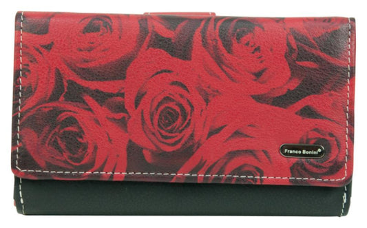 Franco Bonini Purse 2902 Rose Print