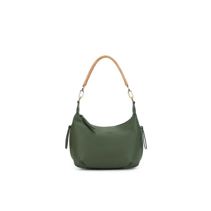 Black Caviar Handbag Carey Dark Olive