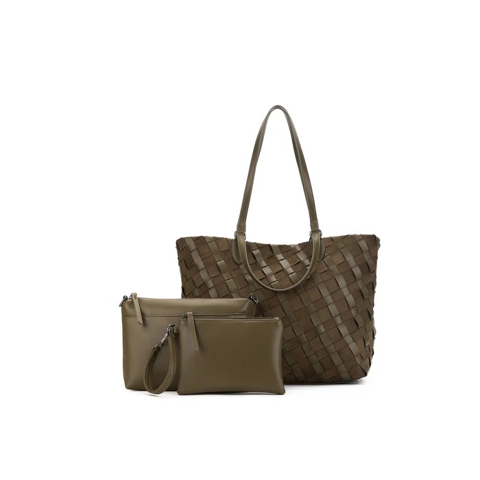 Black Caviar Handbag Lexington Olive