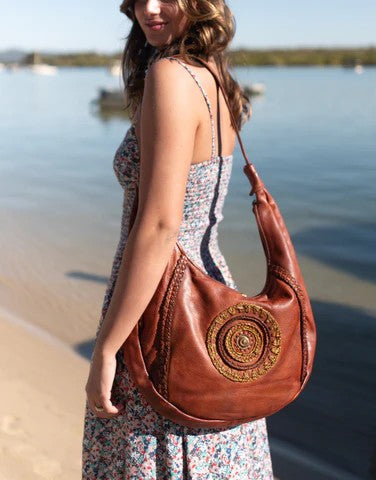 Art N Vintage Handbag S24519 Tan