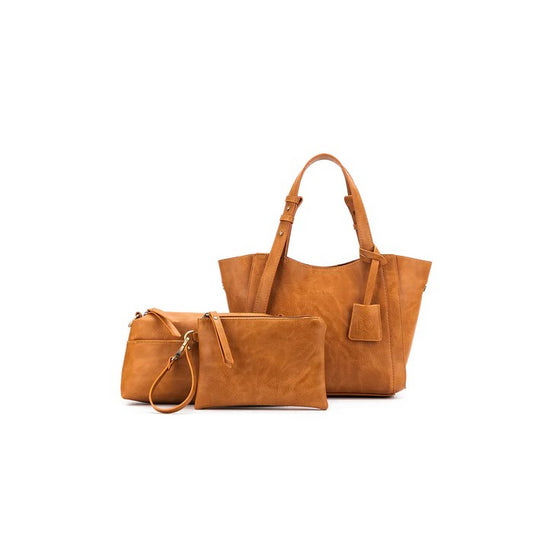 Black Caviar Handbag Mini Lauren Tan