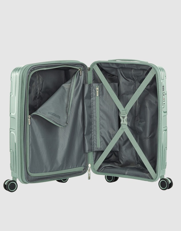 American Tourister | Light Max Carry-on 55cm Hardcase | Urban Green