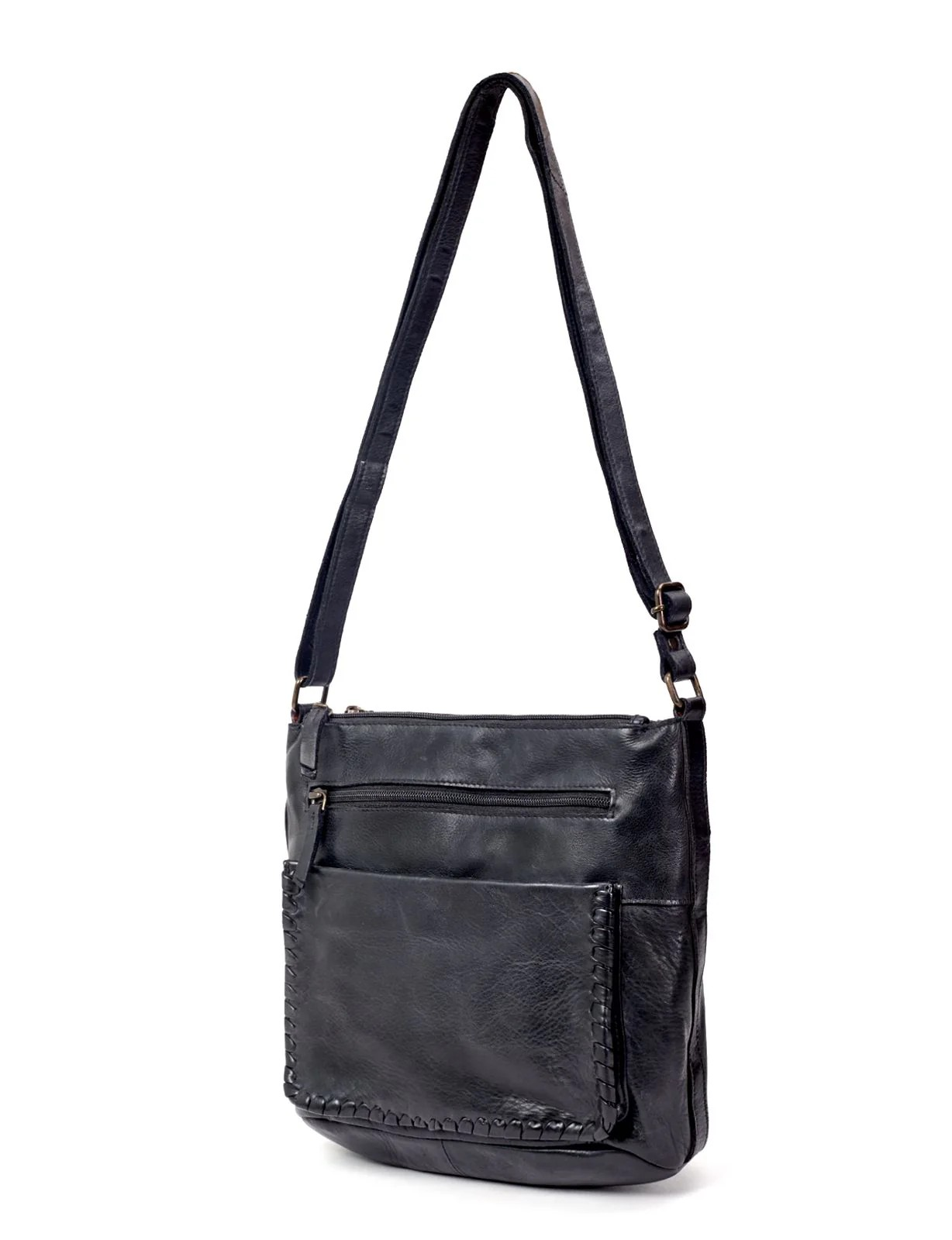 Saddle & Sash Handbag A0020 Black