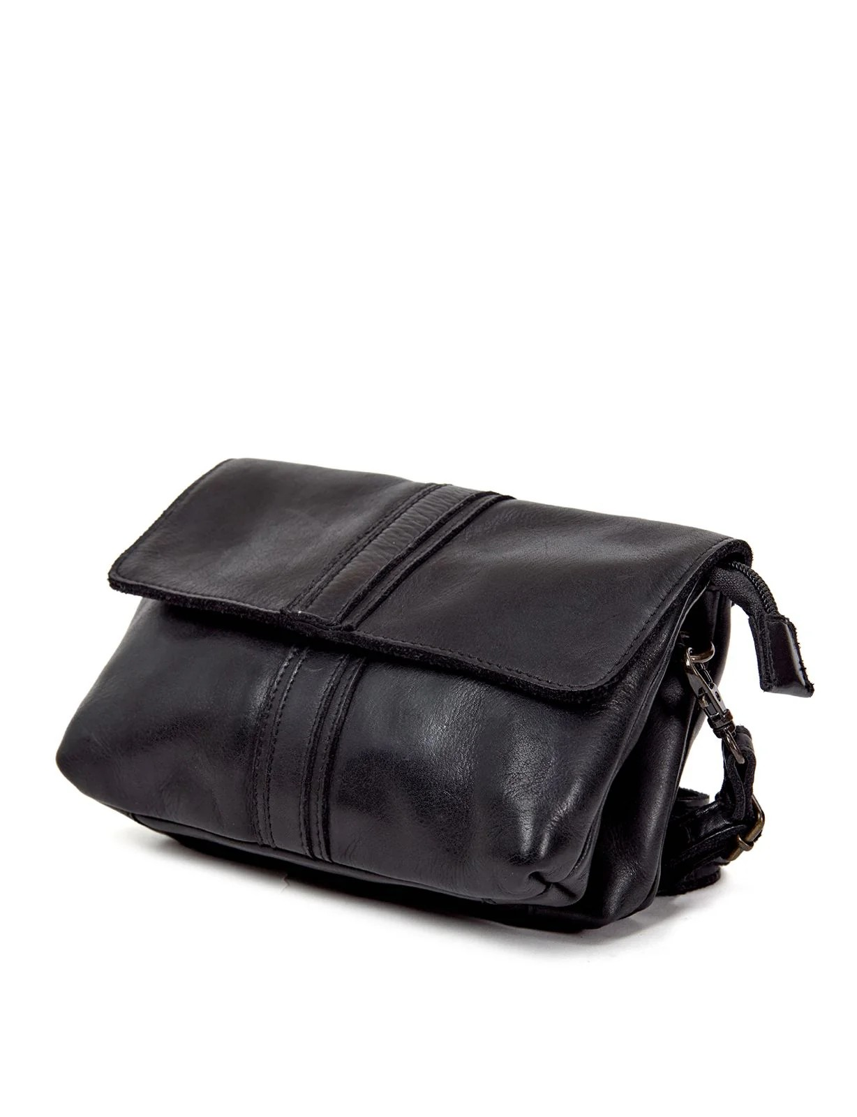 Saddle & Sash Handbag A0015 Black