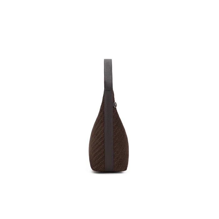 Black Caviar Handbag Bessette Cocoa