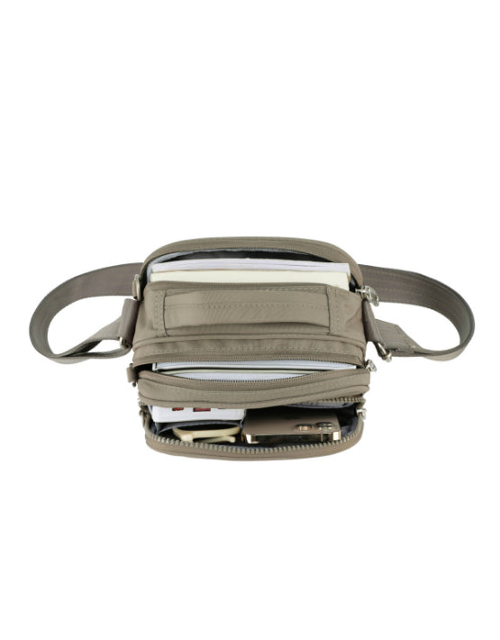 Tosca Anti-Theft Handbag TCA984 Taupe