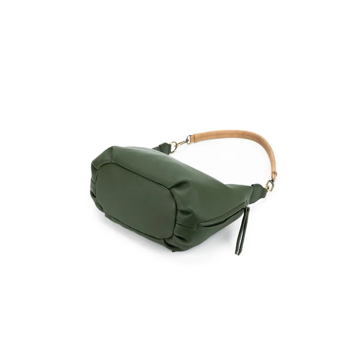 Black Caviar Handbag Carey Dark Olive