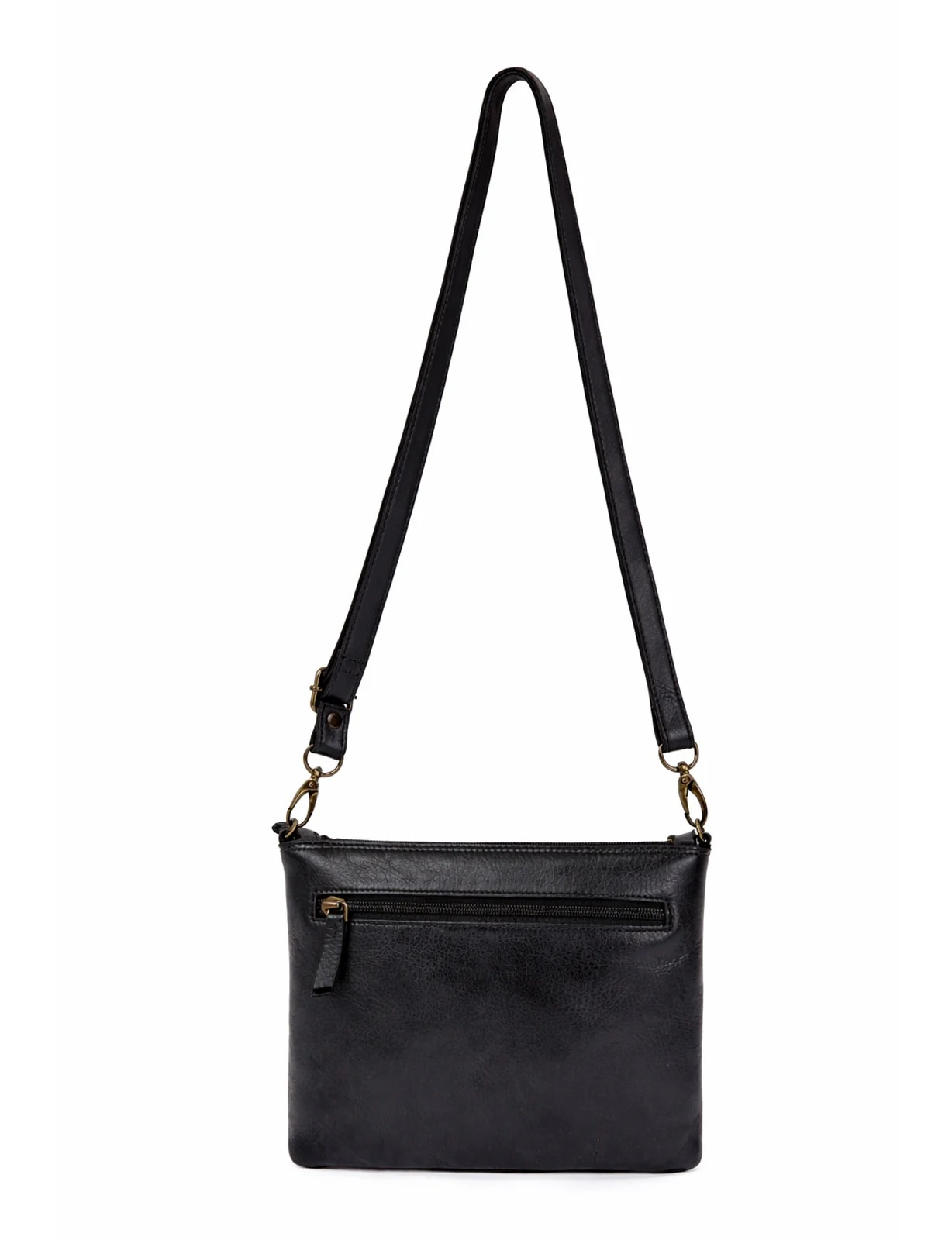 Saddle & Sash Handbag A0010 Black