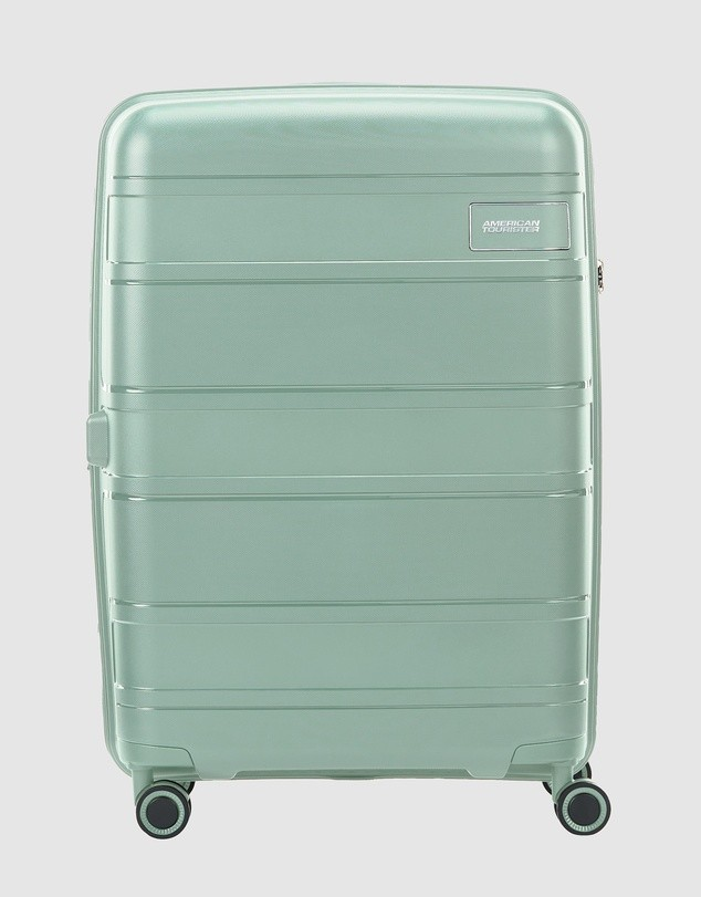 American Tourister | Light Max Medium 69cm Hardcase | Urban Green