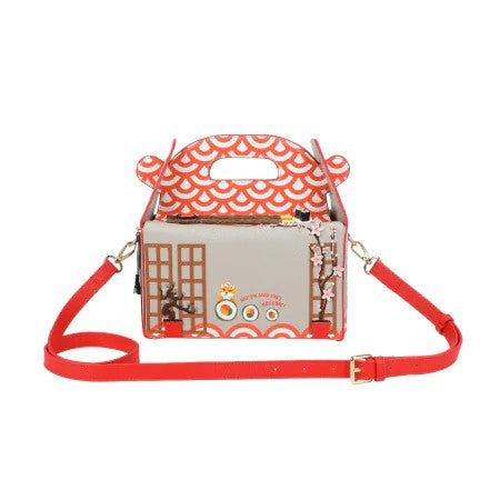Vendula Sushi Grey Takeaway Box Bag
