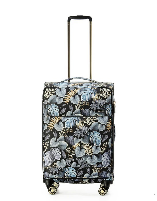 Tosca So Lite 67cm softcase suitcase in gold palm
