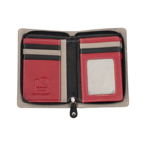 Franco Bonini Purse 1814 Black Multi