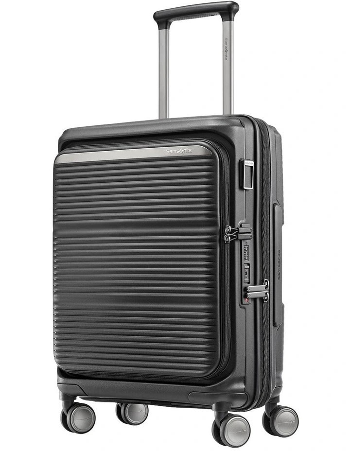 Samsonite | Paralux 55cm Carry-on Hardcase | Top opening | Black