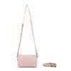 Black Caviar Edie clutch handbag in pink