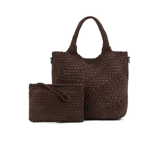 Black Caviar Handbag Arielle Chocolate