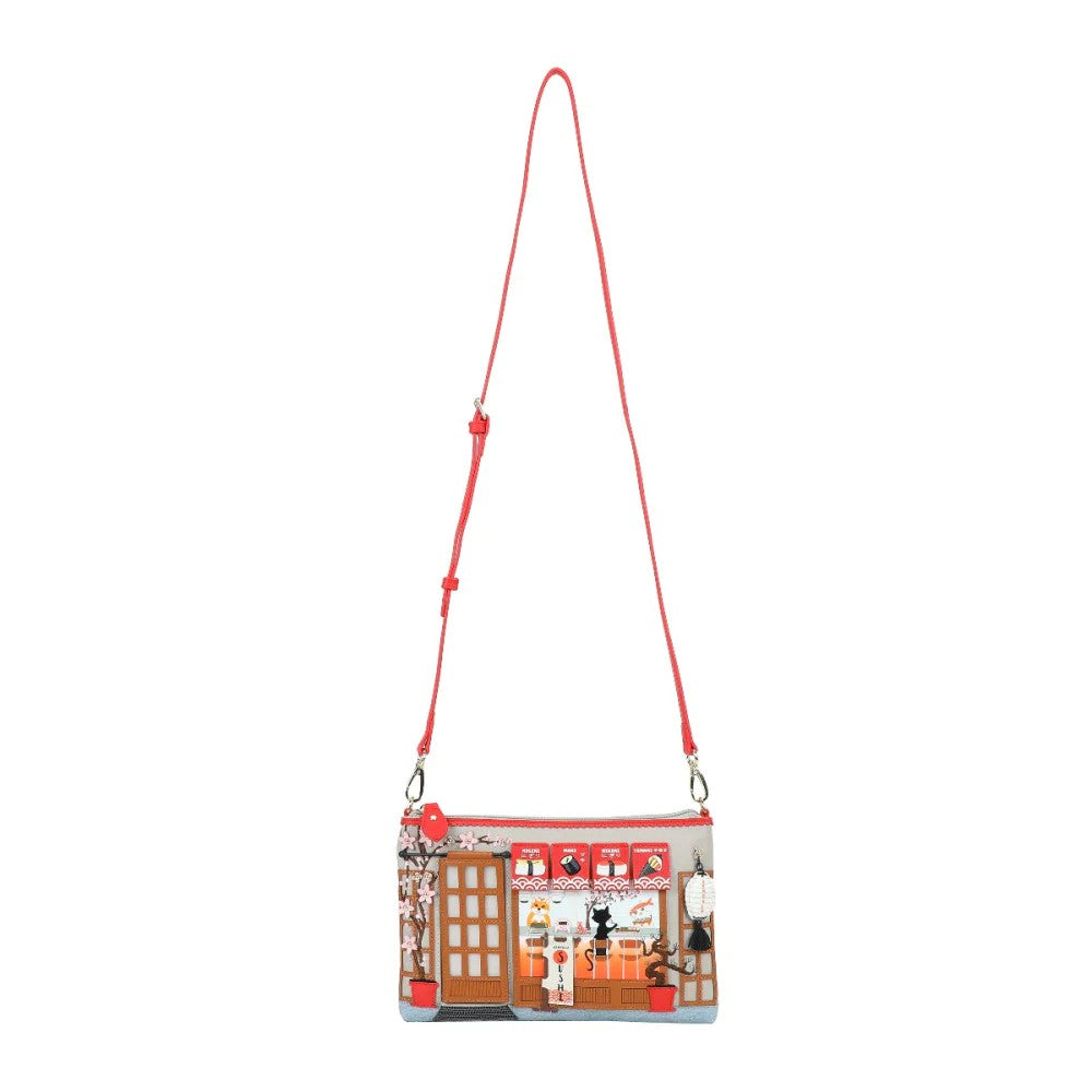 Vendula Sushi Grey Kate Pouch Bag