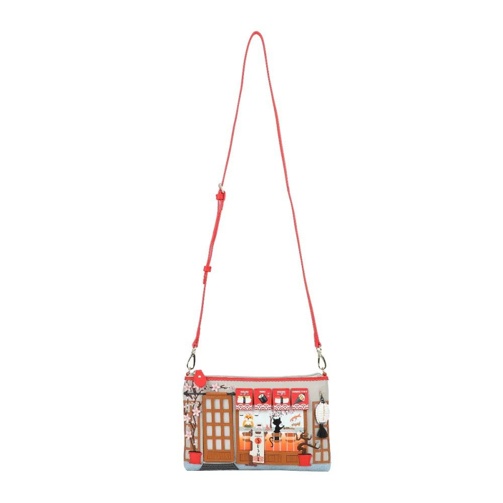 Vendula Sushi Grey Kate Pouch Bag