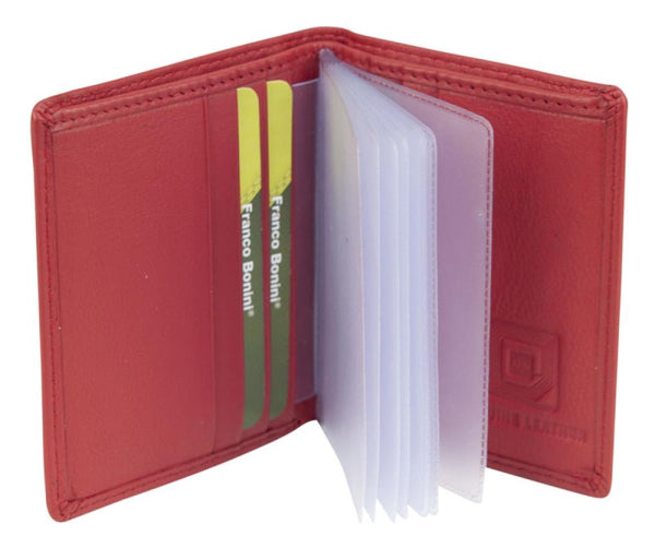 Franco Bonini Card Wallet 72 Red