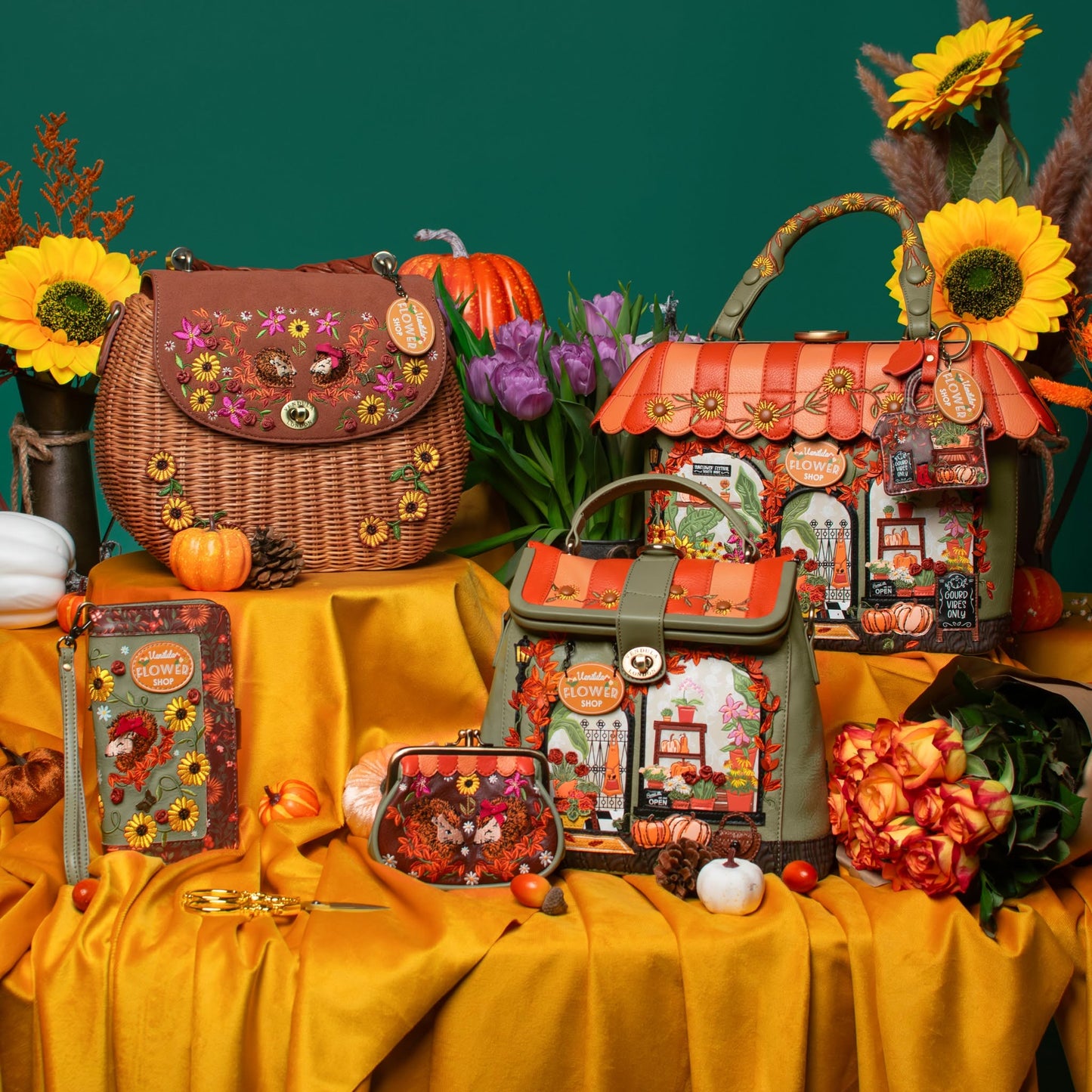 Vendula Flower Shop Amber Basket Bag