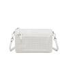Black Caviar Milla crossbody handbag in white