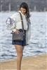 Black Caviar Callie crossbody handbag in coco