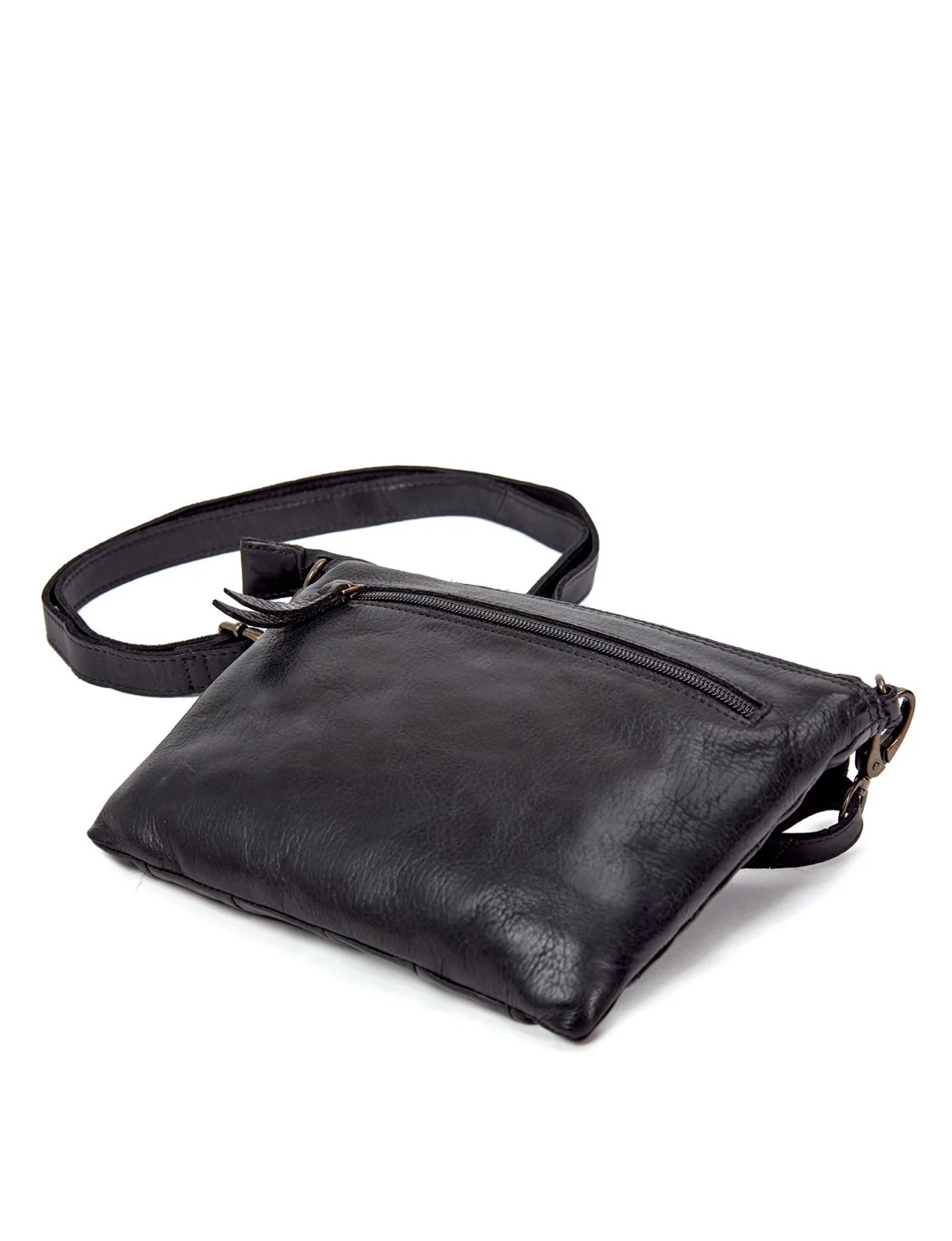 Saddle & Sash Handbag A0010 Black