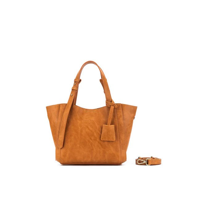 Black Caviar Handbag Mini Lauren Tan