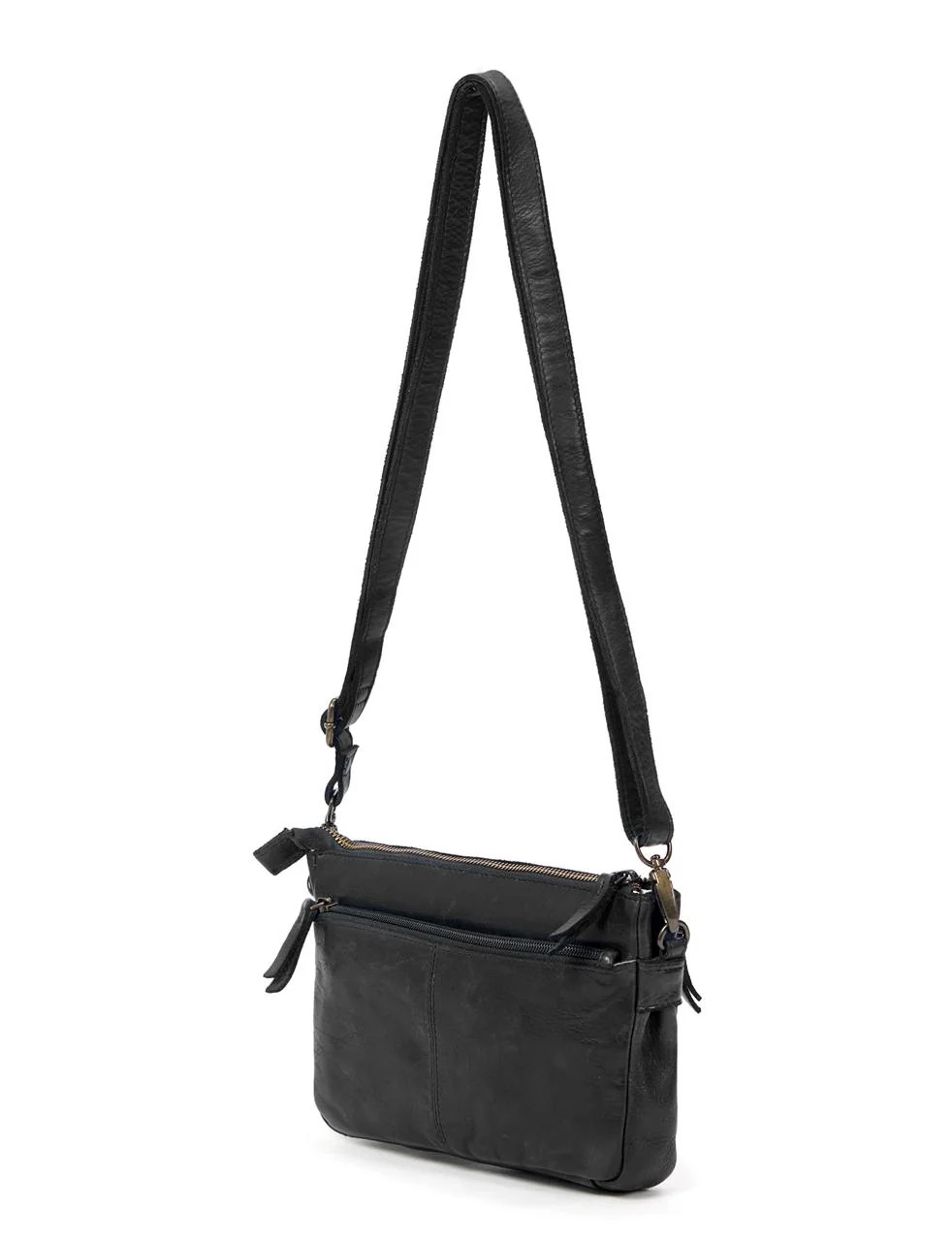 Saddle & Sash Handbag A0017 Black