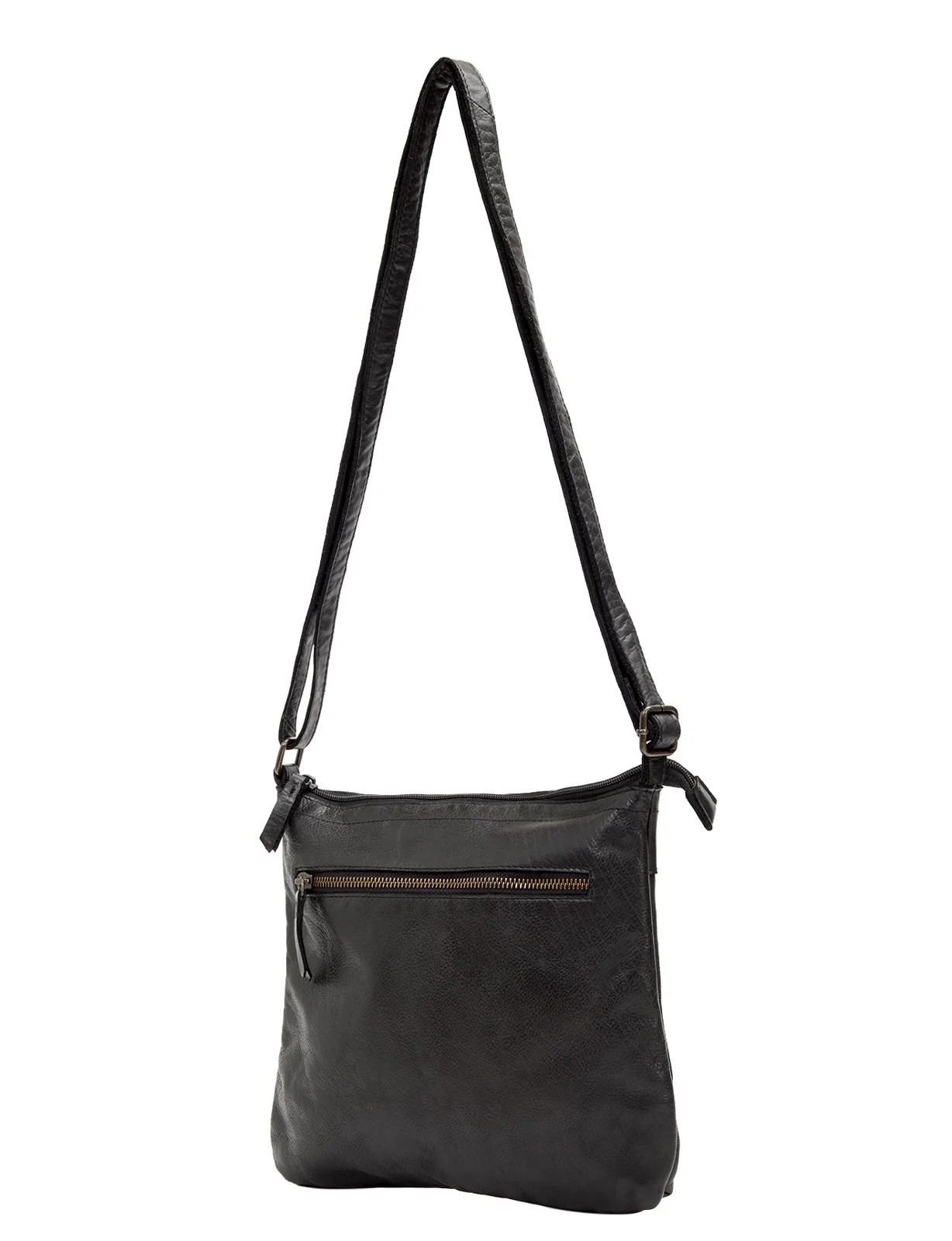 Saddle & Sash Handbag A0007 Black