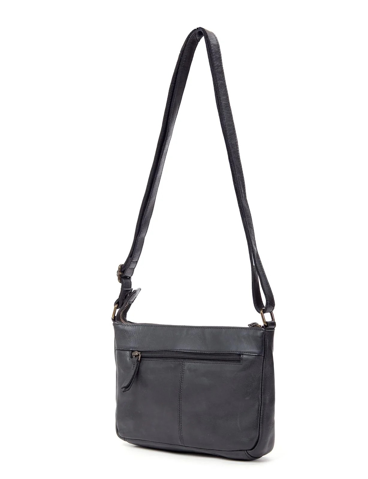 Saddle & Sash Handbag A0012 Black