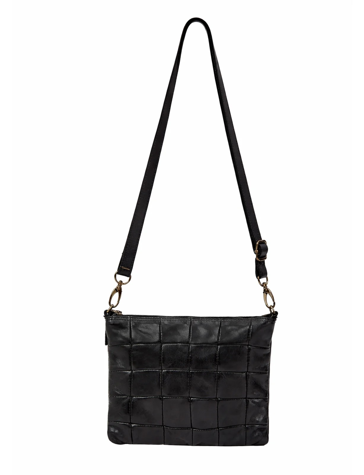 Saddle & Sash Handbag A0010 Black