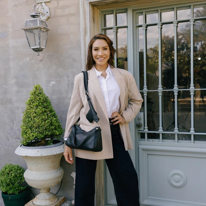 Black Caviar Handbag Claudette Black