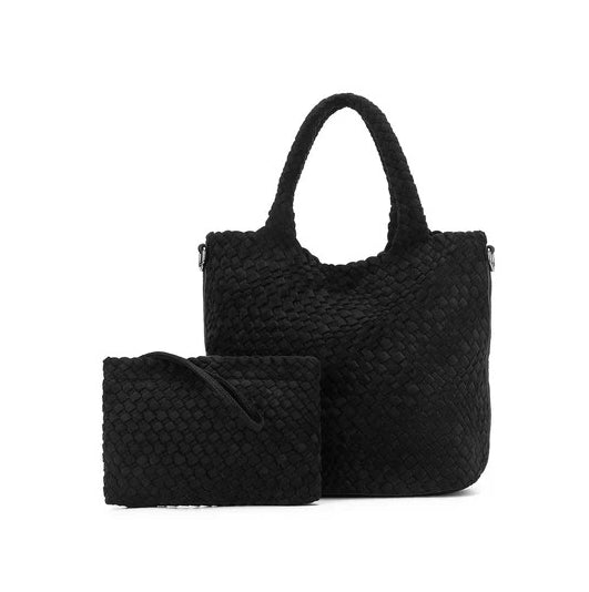 Black Caviar Handbag Arielle Black