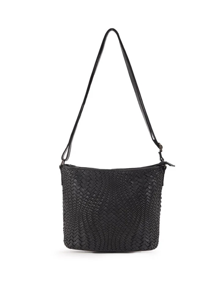 Saddle & Sash Handbag A0036 Black