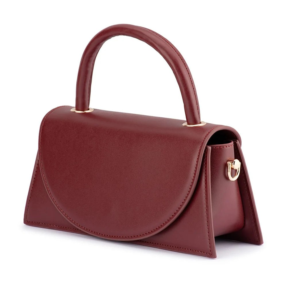 Olga Berg Handbag Hailey OB6517 Burgundy
