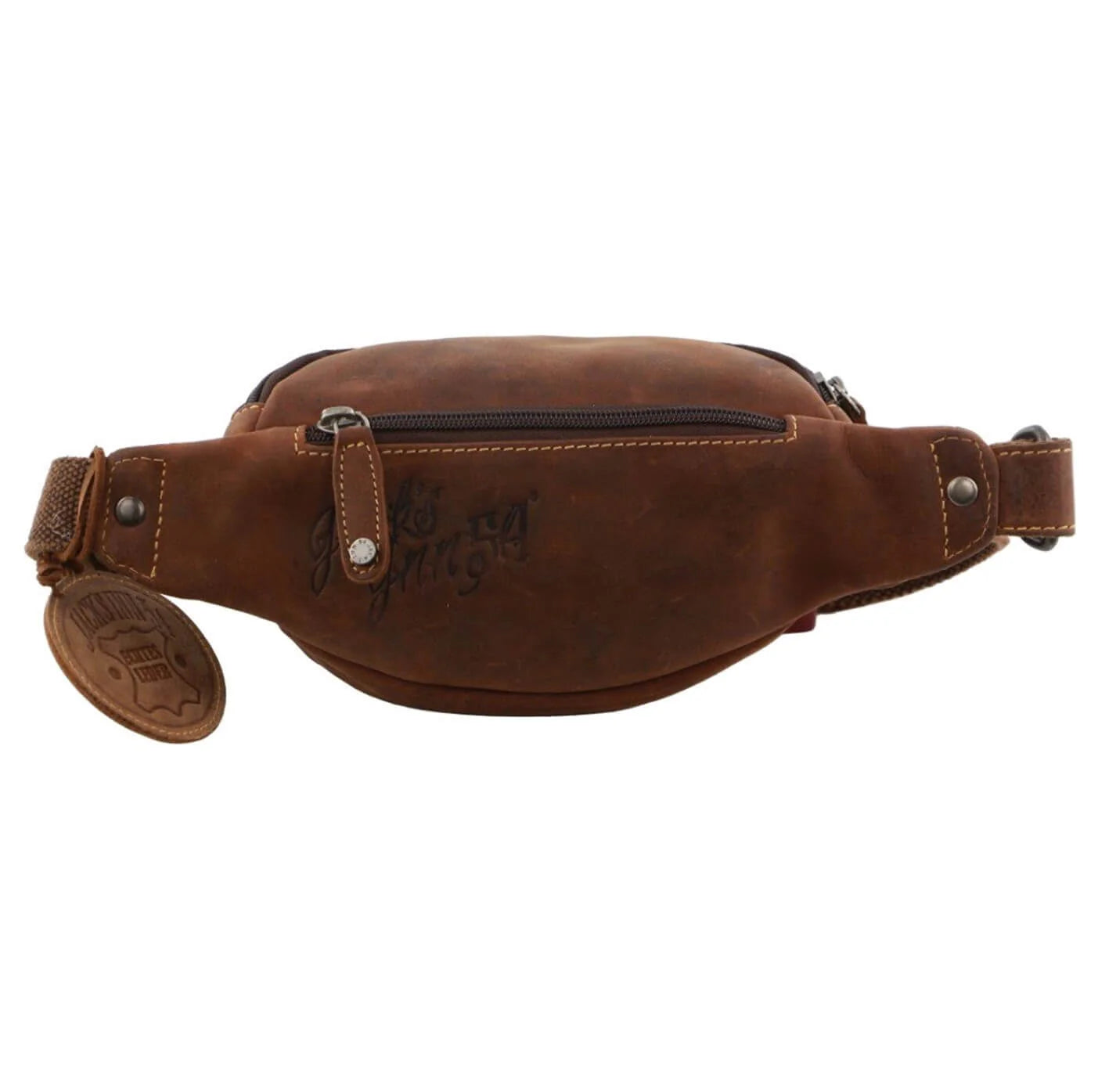 Jacks Inn Bum Bag 17 Cognac