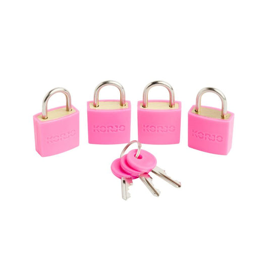 Korjo 4 Pack colourful lock