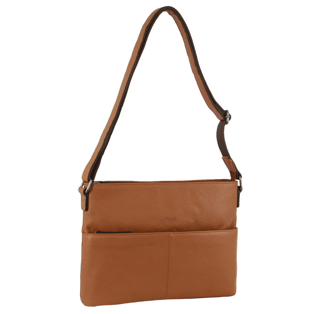 Milleni Handbag NL3735 Cognac