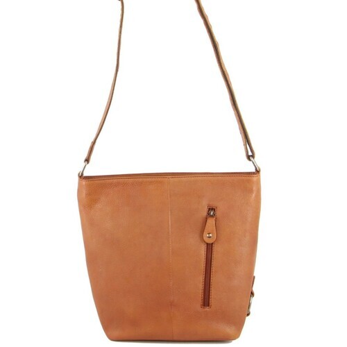 Milleni Handbag NL9801 Cognac