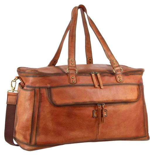 Pierre Cardin Duffle Bag PC3342 Cognac